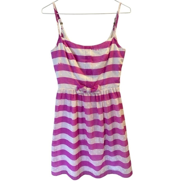 Lilly Pulitzer Barbiecore Antonia Pink Striped Dress Size 0 - Picture 2 of 6